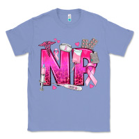 Colony Blue breast cancer np nurse practitioner Classic Tee - texasbilliewilder