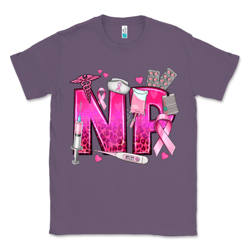Breast Cancer Np Nurse Practitioner Classic Tee by texasbilliewilder | Teevron