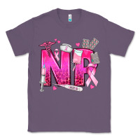 Lavender breast cancer np nurse practitioner Classic Tee - texasbilliewilder