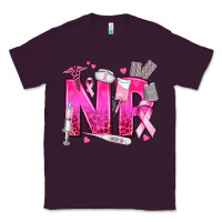 Plum breast cancer np nurse practitioner Classic Tee - texasbilliewilder