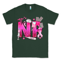 Sports Green breast cancer np nurse practitioner Classic Tee - texasbilliewilder