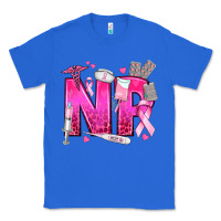 True Royal breast cancer np nurse practitioner Classic Tee - texasbilliewilder