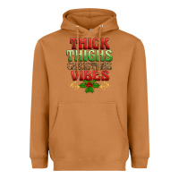 Meerkat thick thighs christmas vibes Heavyweight Hoodie - BarkalooDesign