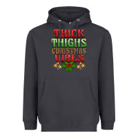 Smoke thick thighs christmas vibes Heavyweight Hoodie - BarkalooDesign