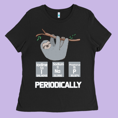 Periodically Ladies Tee Designed By Bettercallsaul