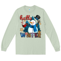 Matcha hello winter Long Sleeve Tee - OliviaCreatesArt