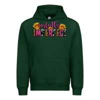 Forest Green perfectly imperfect Urban Hoodie - AdoDesignShop