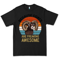Black Because Goats Are Freaking Awesome Premium Tee - Bettercallsaul