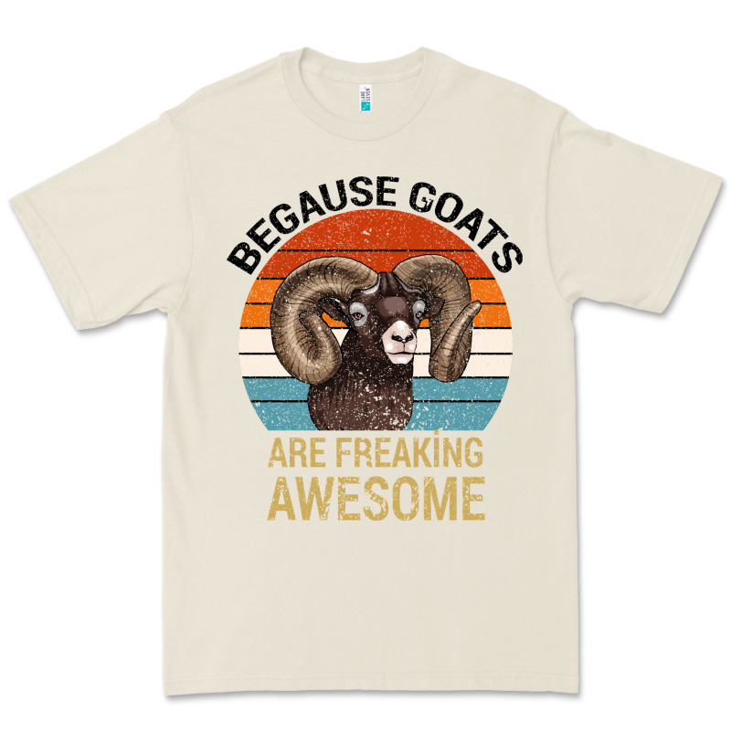 Because Goats Are Freaking Awesome Premium Tee by Bettercallsaul | Teevron