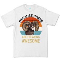 White Because Goats Are Freaking Awesome Premium Tee - Bettercallsaul
