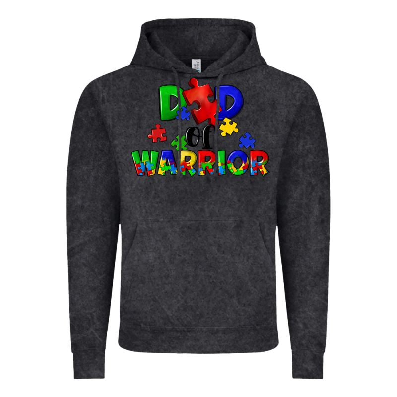Dad Of Warrior Vintage Hoodie by CowGirlArtShop | Teevron