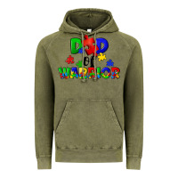 Vintage Olive Dad of warrior Vintage Hoodie - CowGirlArtShop