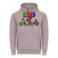Vintage Zinc Dad of warrior Vintage Hoodie - CowGirlArtShop