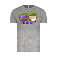Cloud Rock mardi gras dude Vintage Tee - CowGirlArtShop