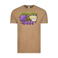Vintage Coffee mardi gras dude Vintage Tee - CowGirlArtShop