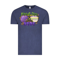 Vintage Denim mardi gras dude Vintage Tee - CowGirlArtShop
