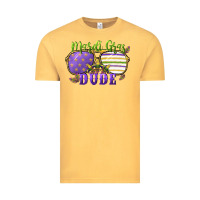Vintage Mustard mardi gras dude Vintage Tee - CowGirlArtShop