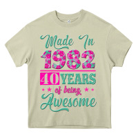 Mossy made in 1982, 40 years of being awesome Heavy Core Tee - Jasminsmagicworld
