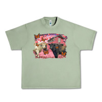 Oil Green valentine's day barn and black angus with charolais Urban Heavy Tee - RanaPortraitStore