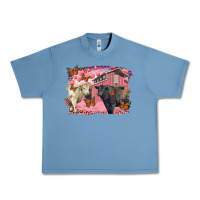 Pebble Blue valentine's day barn and black angus with charolais Urban Heavy Tee - RanaPortraitStore