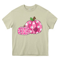 Mossy halloween fall pink pumpkin Heavy Core Tee - trangStudio