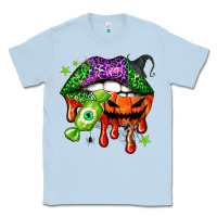 Dusty Blue Halloween lips Classic Tee - NancyCooperArtShop