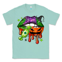 Seafoam Halloween lips Classic Tee - NancyCooperArtShop