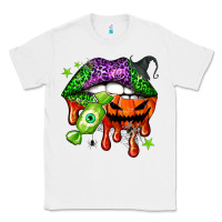 White Halloween lips Classic Tee - NancyCooperArtShop
