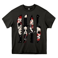 Asphalt knives horror movie friday halloween horror ghost Heavy Core Tee - trangStudio