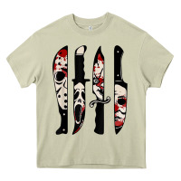 Mossy knives horror movie friday halloween horror ghost Heavy Core Tee - trangStudio