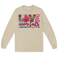 Mushroom love never fails Long Sleeve Tee - OliviaCreatesArt