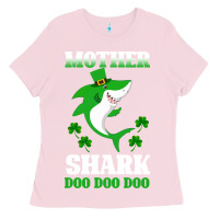 Bubblegum Pink Mother Shark Doo Doo Doo Ladies Tee - Bettercallsaul