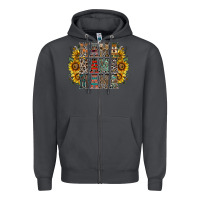 Smoke mama sunflower western Zipper Hoodie - RacoonDesign