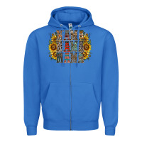True Royal mama sunflower western Zipper Hoodie - RacoonDesign