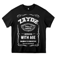 Black Mens Vintage Zayde Hebrew Yiddish Grandfather Heavy Core Tee - trangStudio