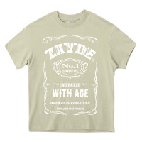 Mossy Mens Vintage Zayde Hebrew Yiddish Grandfather Heavy Core Tee - trangStudio