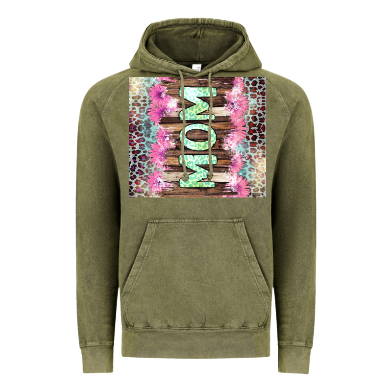 Mom Leopard Vintage Hoodie by CowGirlArtShop | Teevron