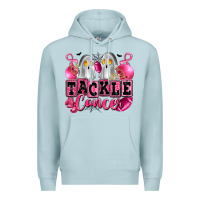 Blue Mist tackle cancer with ghosts playing football Premium Hoodie - LillyAllenDesigns