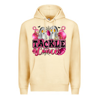 Pina Colada tackle cancer with ghosts playing football Premium Hoodie - LillyAllenDesigns