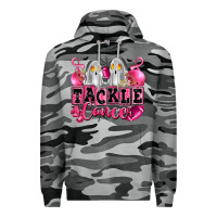 Slate Camo tackle cancer with ghosts playing football Premium Hoodie - LillyAllenDesigns