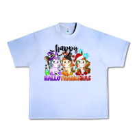 Grape Ice happy hallothanksmas unicorn Urban Heavy Tee - CowGirlArtShop