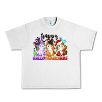 Lunar Rock happy hallothanksmas unicorn Urban Heavy Tee - CowGirlArtShop