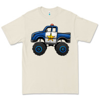Bone police car monster truck Premium Tee - Jasminsmagicworld