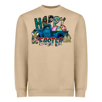 Happy Easter  Truck Heavyweight Sweatshirt | Teevron