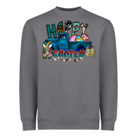 Storm Happy Easter  truck Heavyweight Sweatshirt - CowhideDigitalArt