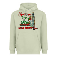 Christmas Time In New York Heavyweight Hoodie | Teevron