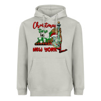 Moon Dust christmas time in new york Heavyweight Hoodie - BarkalooDesign