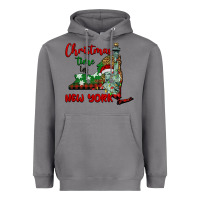 Storm christmas time in new york Heavyweight Hoodie - BarkalooDesign