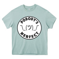 Arona Pobody's Nerfect Retro Classic Funny Nobody's Perfect Heavy Core Tee - trangStudio