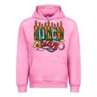 Fuchsia Pink lunch lady with onions Urban Hoodie - AdoDesignShop